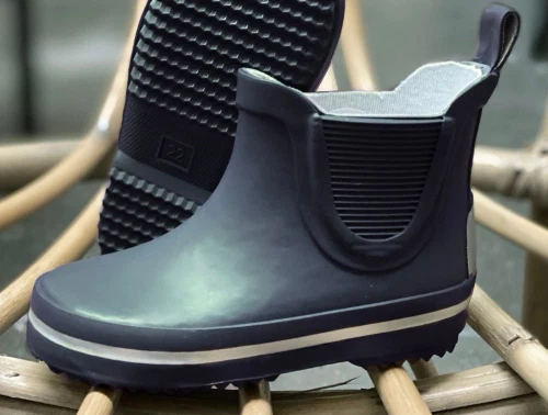 Mikk-line gummistøvle kort mørkeblå